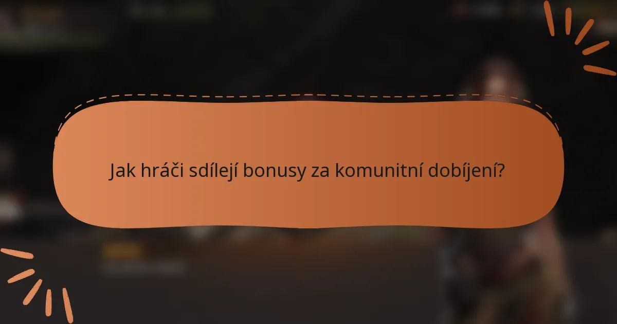 Jak hráči sdílejí bonusy za komunitní dobíjení?